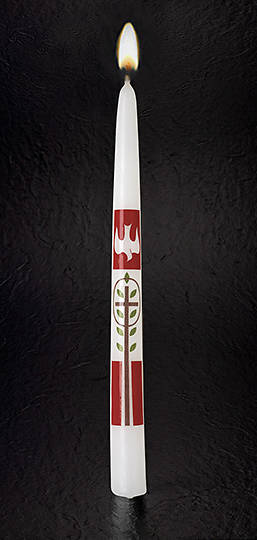 Picture of Descending Dove Confirmation Candle