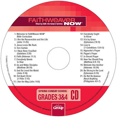 FaithWeaver NOW Grade 3-4 CD Spring 2026