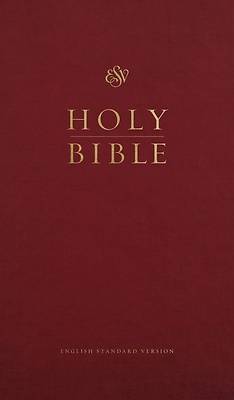ESV Church Bible (Hardcover, Burgundy)