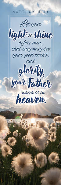 Adult Let Your Light So Shine Bookmark