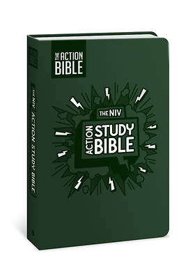 Picture of The NIV Action Study Bible, Leathersoft, Forest, Full Color