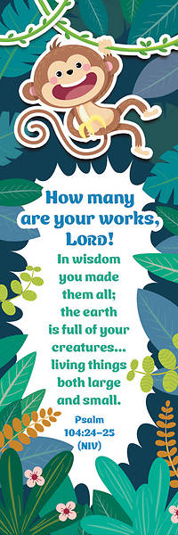 Kids Many are Your Works Lord Bookmark