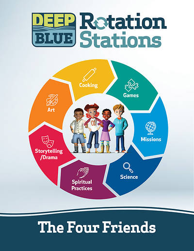 Picture of Deep Blue Rotation Stations: The Four Friends - Entire Unit Download