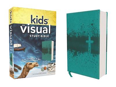 Picture of NIV Kids' Visual Study Bible, Imitation Leather, Teal, Full Color Interior