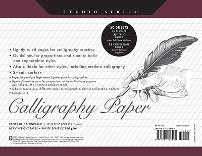 Studio Series Calligraphy Paper Pad (Set of 50 Sheets)