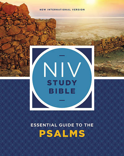 NIV Study Bible Essential Guide to the Psalms, Paperback, Red Letter, Comfort Print