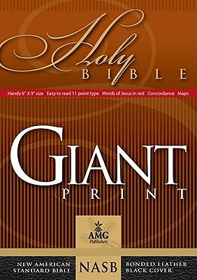 New American Standard Bible Giant Print Handy-Size Bible