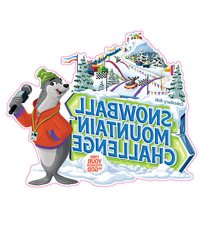 Picture of VBS 2026 Snowball Mountain Challenge Iron-On Transfers (Pkg of 12)
