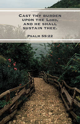 Cast Thy Burden Worship Bulletin PKG 100