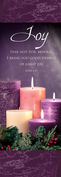 Advent Week 3 2' x 6' Fabric Banner Luke 2:10