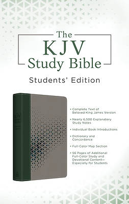 The KJV Study Bible--Students' Edition [Cypress & Smoke]