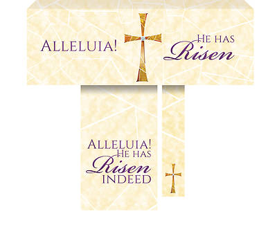 He Has Risen Easter 3-Piece Parament Set