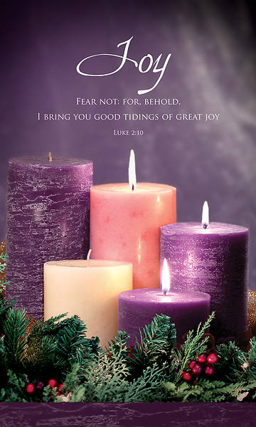 Advent Week 3 3' x 5' Fabric Banner Luke 2:10