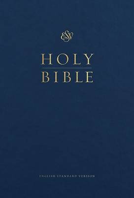 Picture of ESV Pew and Worship Bible, Large Print (Blue)