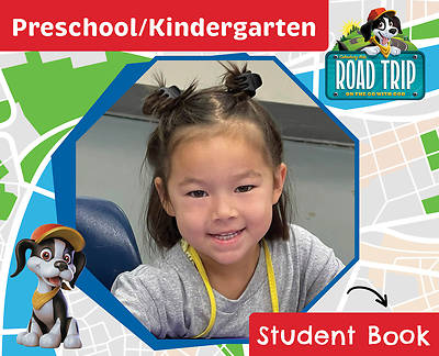 VBS 2025 Road Trip Preschool/Kindergarten Student Book (Pkg of 6)
