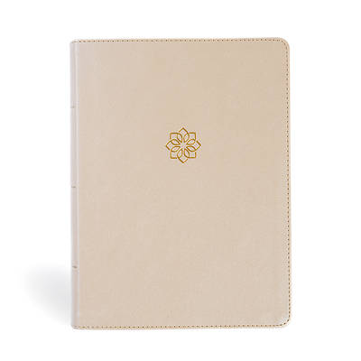 CSB Study Bible, Large Print, Digital Study Edition, Gold Leathertouch, Indexed