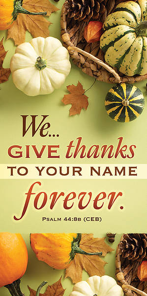 We Give Thanks Thanksgiving Offering Envelope