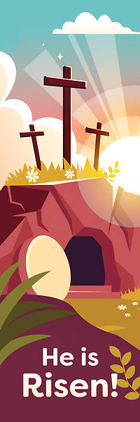 He Is Risen Kids Bookmark