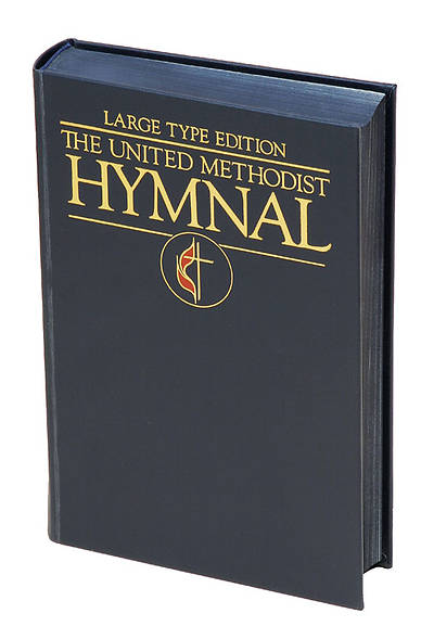 The United Methodist Hymnal Navy Blue Large Type Edition