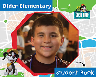 Picture of VBS 2025 Road Trip Older Elementary Student Book (Grades 3-6) (Pkg of 6)