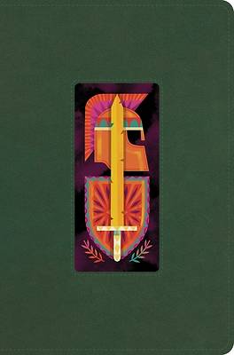 The Biggest Story Holy Bible for Kids (Trutone, Dark Green, Armor Design)