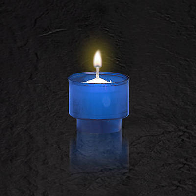 Blue Disposable Votive Light (Package of 144)