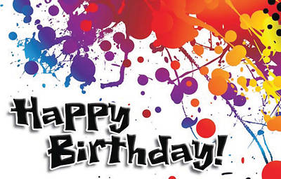 Picture of Happy Birthday - Postcard - Col 1:2