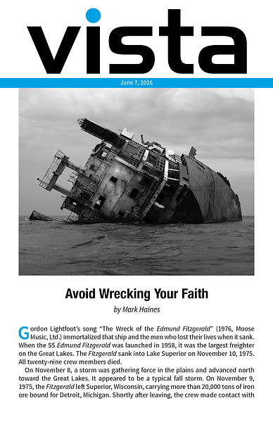 Wesley Adult Vista Take Home Papers Summer 2026