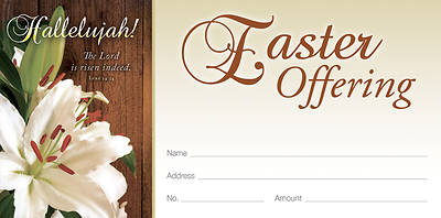 Picture of Hallelujah Lily Easter Offering Envelope