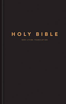NLT Large Print Pew Bible (Hardcover, Black)