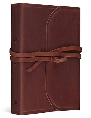 ESV Student Study Bible (Brown, Flap with Strap)