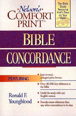 Nelson's Comfort Print Bible Concordance