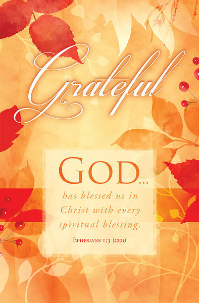 Picture of Grateful Thanksgiving Bulletin