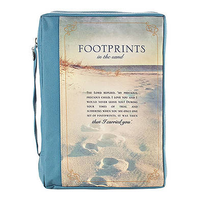 BC Poly Canvas Footprints Lg