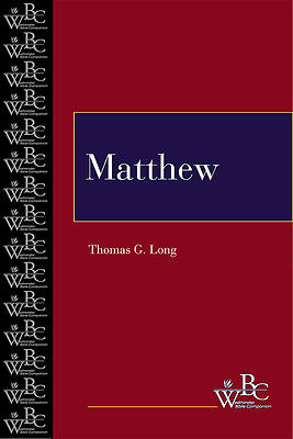 Westminster Bible Companion - Matthew