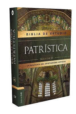 Reina Valera Revisada, Biblia de Estudio Patrística, Tapa Dura, Interior a DOS Colores, Palabras de Jesús En Rojo