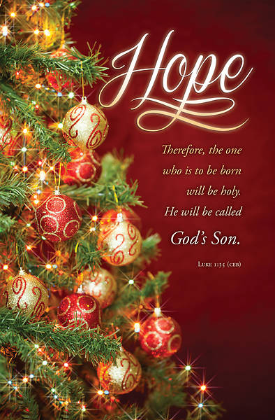 Picture of Hope God's Son Advent Bulletin
