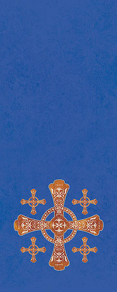 Picture of Jerusalem Cross Pulpit Scarf 18"W x 44"D