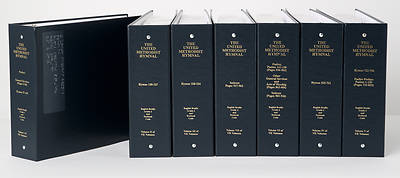 United Methodist Hymnal Braille Edition Loose Leaf Binders