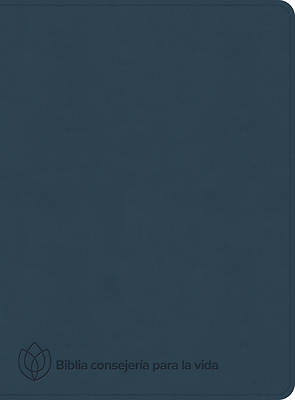 Rvr 1960 Biblia Consejería Para La Vida, Azul Pizarra, Símil Piel