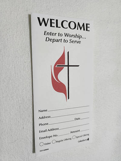 Welcome UMC Offering Envelope - Bulk Pack, Currency Size