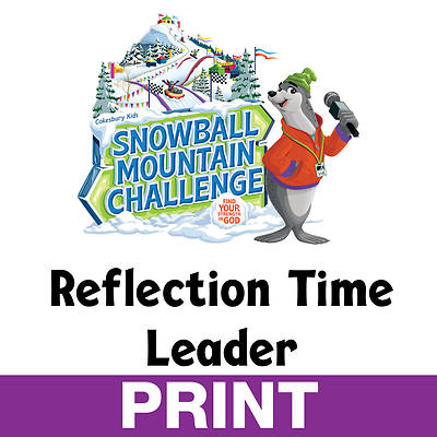 Picture of VBS 2026 Snowball Mountain Challenge Reflection Time Leader