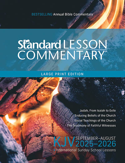 Picture of KJV Standard Lesson Commentary Large Print 2025-2026