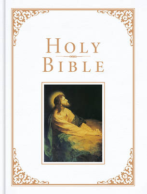Picture of KJV Family Bible, Deluxe White Bonded Leather-Over-Board