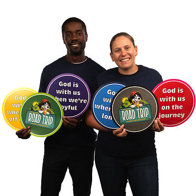 VBS 2025 Road Trip Decorating Mobiles (Pkg of 6)