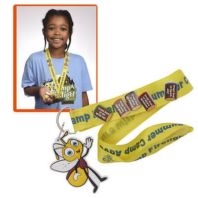 Picture of VBS 2024 Camp Firelight Scripture Treasure Lanyard (Pkg of 12)