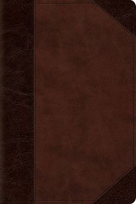 Picture of ESV Personal Size Reference Bible (Trutone, Brown/Walnut, Portfolio Design)