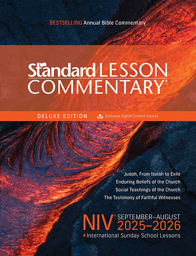NIV Standard Lesson Commentary Deluxe 2025-2026