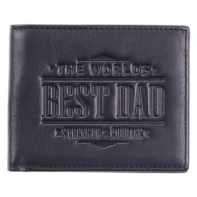 Wallet Leather Best Dad Joshua 1