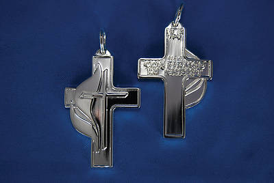 Picture of United Methodist Sterling Silver Confirmation Cross